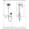 Фото душевая стойка hansgrohe pulsify 24240000