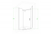 Фото душевое ограждение royal bath tr rb90tr-c-ch 90x90 см