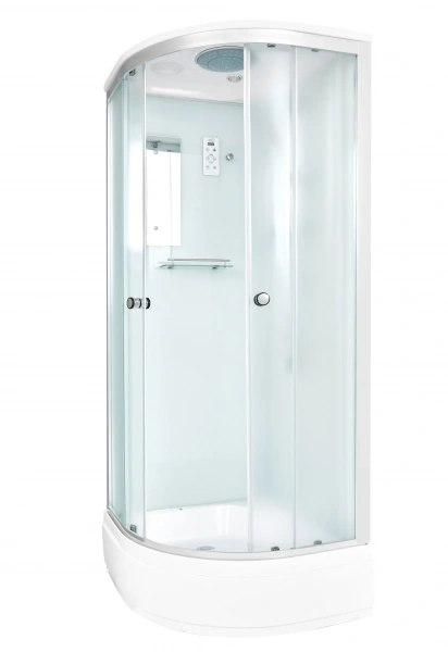Фото душевая кабина dto 90x90 см d279sel с электрикой