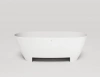 Фото ванна из искусственного камня salini sofia light 165x75 см 103711g глянцевая