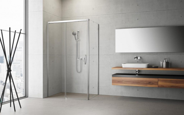 Фото душевая дверь radaway idea kdj 100 см 387040-01-01l/r