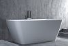 Ванна из искусственного камня Salini Agatha 100221M 180x81 см Solix - матовая