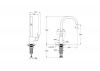 Фото смесители для кухни vitra flow soft a4341936exp цвет черный