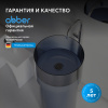 Фото раковина напольная abber kristall at2702saphir