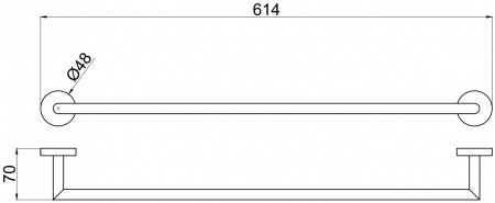 Фото полотенцедержатель allen brau priority 6.31011-mg графит браш