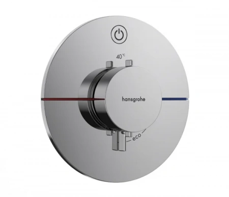 Фото термостатический смеситель для душа hansgrohe shower select comfort s 15553000