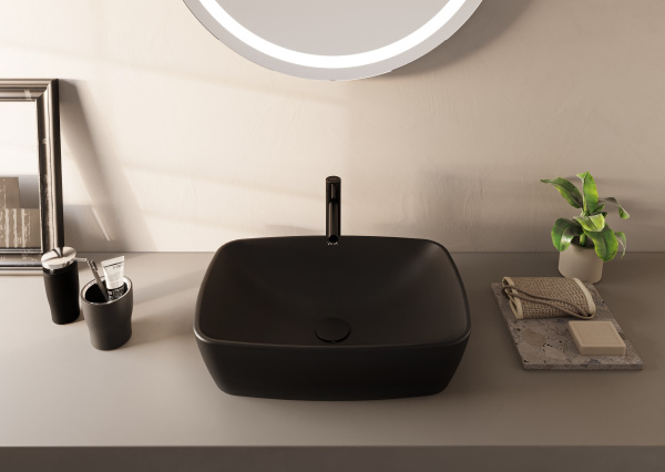 Фото раковина накладная vitra shift 55 см 7075b083-0016
