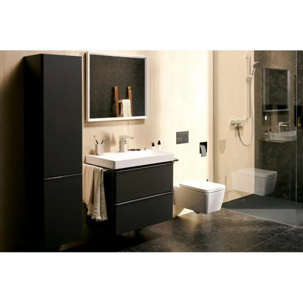 Фото смеситель для раковины hansgrohe tecturis e 73023000