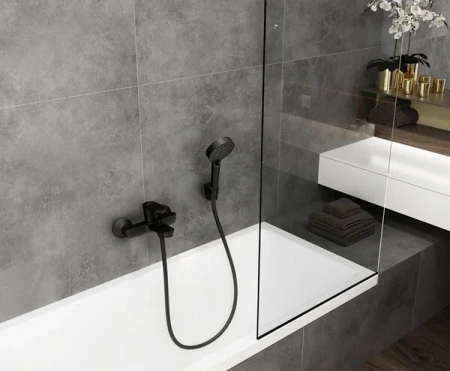 Фото смеситель для ванны hansgrohe vernis blend 71440670_vstvo