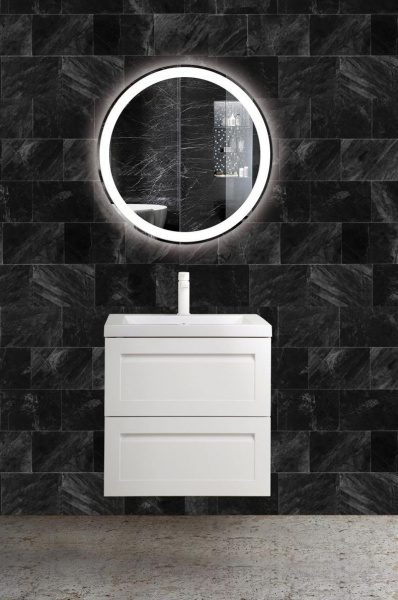 Фото тумба под раковину art&max platino 60 см am-platino-600-2c-so-bl-cer