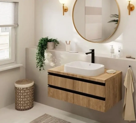 Фото смеситель для раковины hansgrohe vernis blend 71582670