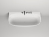 Фото ванна из искусственного камня salini sofia wall 180x85 см 102513g глянцевая