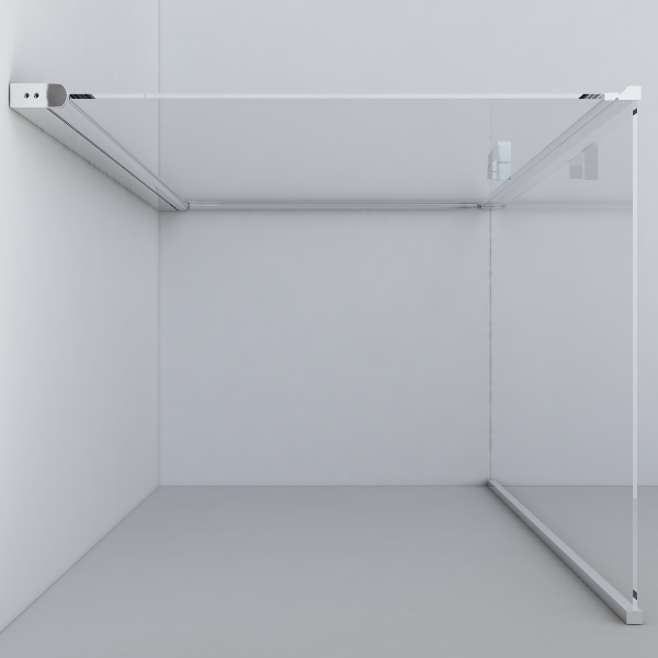 Фото душевой уголок vincea orta 90x90 см vsr-1o9090ch-l