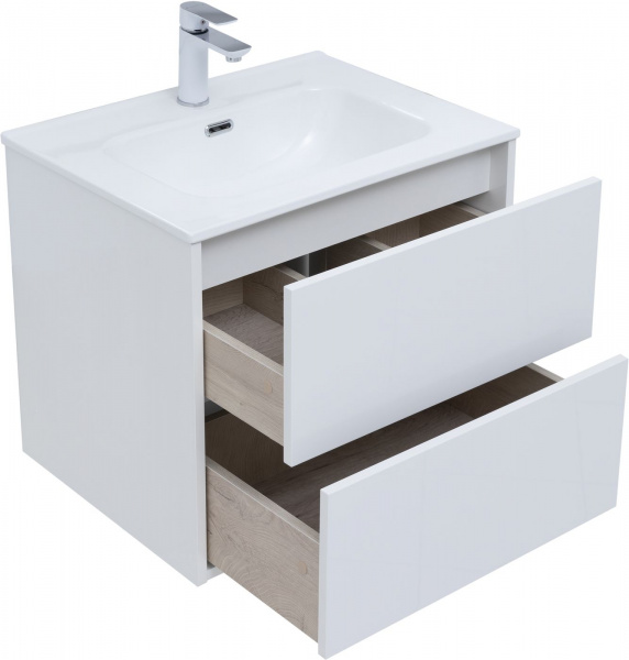Фото тумба под раковину aquanet lino 60 см 287540