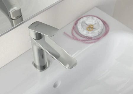 Фото смеситель для раковины hansgrohe logis fine 71251000