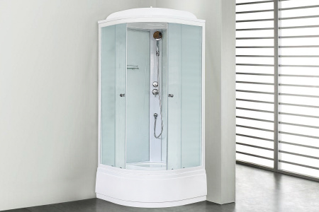 Фото душевая кабина royal bath ск rb90ck5-wc-ch 90x90 см