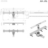 Фото душевой трап am.pm masterflow 80 см w01sc-s11-080-05bm