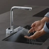 Фото смеситель для кухонной мойки hansgrohe aquno select 73836000