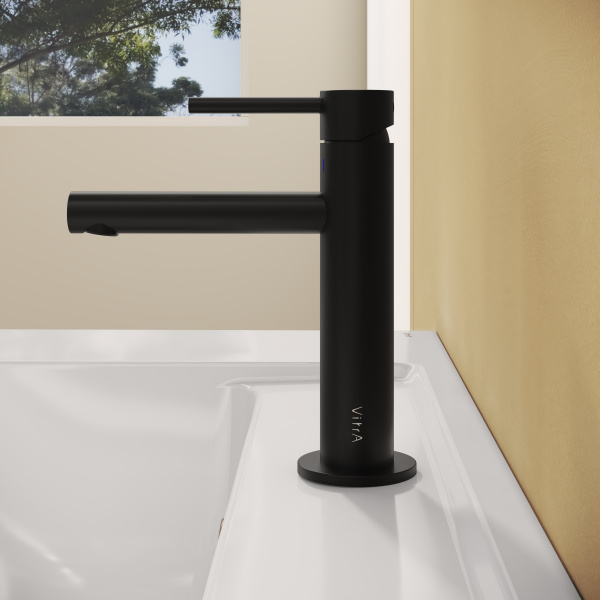 Фото смесители для раковины vitra origin a4255636wtc цвет черный