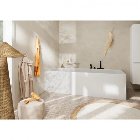 Фото напольный смеситель для ванны hansgrohe tecturis s 73440670