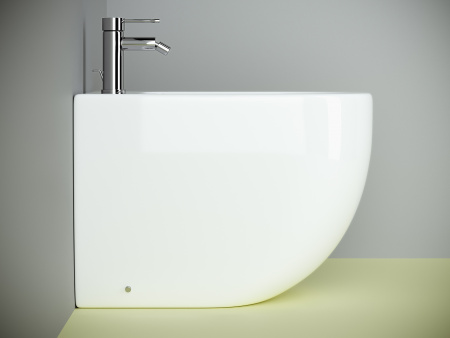Фото биде напольное ceramicanova metropol 57 см cn4005