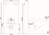 Фото инсталляция для унитазов abber ac0107mw