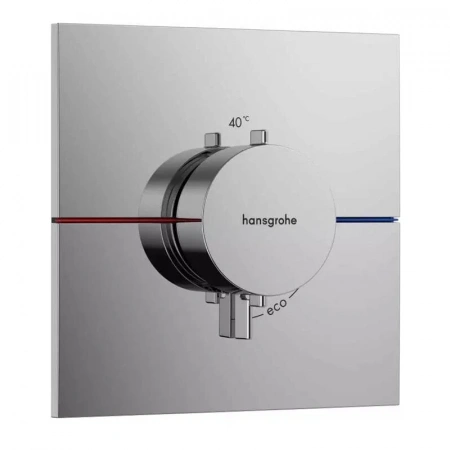 Фото термостатический смеситель для душа hansgrohe shower select comfort e 15574000