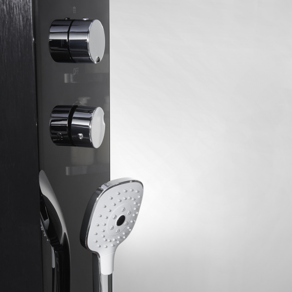 Фото душевая кабина orans sr-89101rs black 100x100 см
