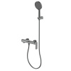 Смеситель для ванны AQUAme Monza AQM6312GM, цвет: металл