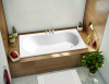 Фото акриловая ванна c-bath salus 150x70 см cbq006004