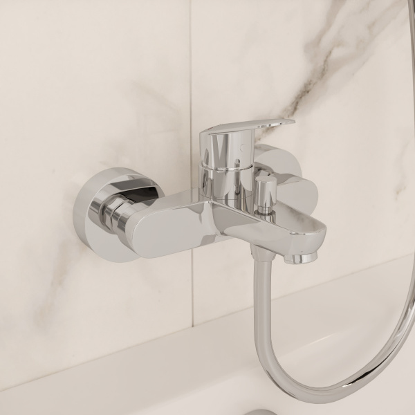 Фото смесители для ванны vitra flow round a43057exp1 цвет хром