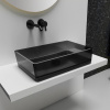 Раковина накладная Abber Kristall 60x40 см AT2803Onyx