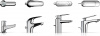 Фото смеситель для раковины grohe euroeco 32734000