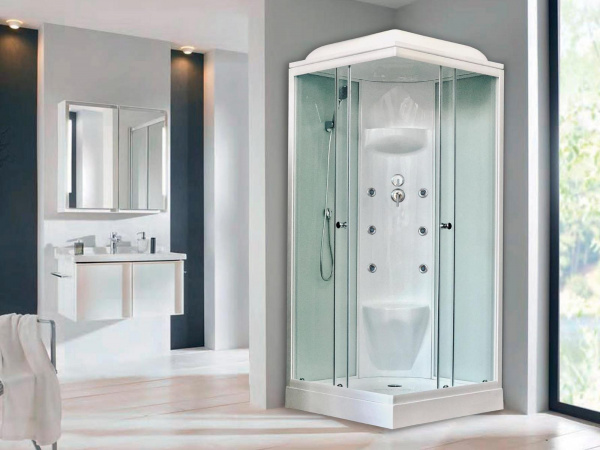 Фото душевая кабина royal bath нр rb80hp7-wt 80x80 см