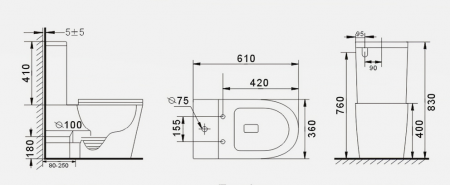 Фото унитаз напольный gid tr2179bm