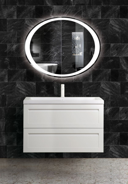 Фото тумба под раковину art&max platino 90 см am-platino-900-2c-so-bm