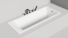 Фото ванна из искусственного камня salini cascata kit 180x80 см 104513m матовая