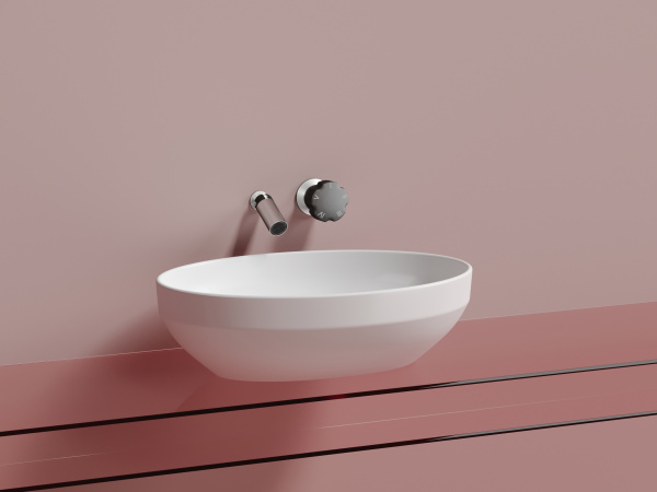 Фото раковина накладная ceramicanova element 50.2 см, цвет: белый cn6056mw