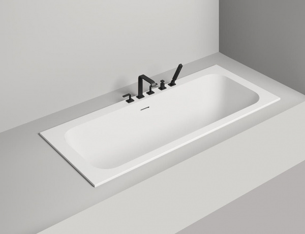 Фото ванна из искусственного камня salini orlanda axis kit 190x80 см 103321m матовая