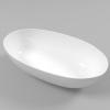 Ванна из искусственного камня Whitecross Diamond 170x87 см 0201.170087.100