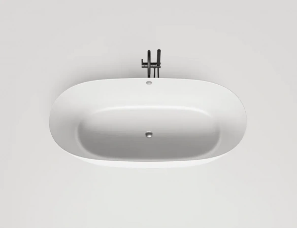 Фото ванна из искусственного камня salini sofia light 165x75 см 103711g глянцевая