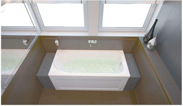 Фото акриловая ванна aquanet west new 170x70 см 239757