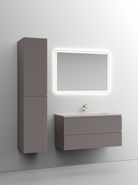 Фото тумба под раковину sancos snob t 100 см, цвет: doha soft snt100sm
