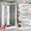 Фото душевая кабина avacan z1910ledmt 100x100 см