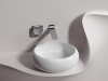 Фото раковина накладная ceramicanova element 36 см, цвет: белый cn6050mw