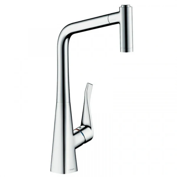 Фото смеситель для кухонной мойки hansgrohe metris 14780000