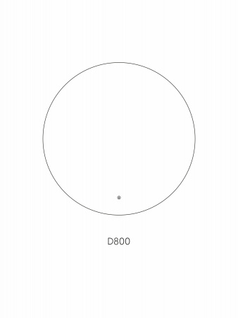 Фото зеркало с подсветкой taliente zled 80 см ta-zled-aj80