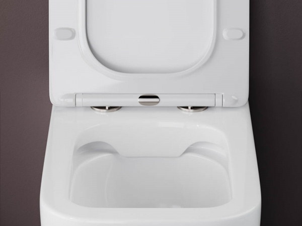 Фото унитаз-компакт, безободковый ceramicanova cubic cn1809