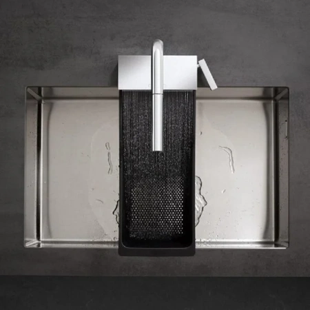 Фото смеситель для кухонной мойки hansgrohe aquno select 73836000