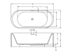 Фото ванна из искусственного камня riho valor 170x72 см b130001105